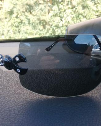 Occhiali da sole neri versace