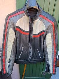 Giacca da moto in pelle