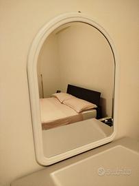SPECCHIO LACCATO BIANCO CM 80 X 110