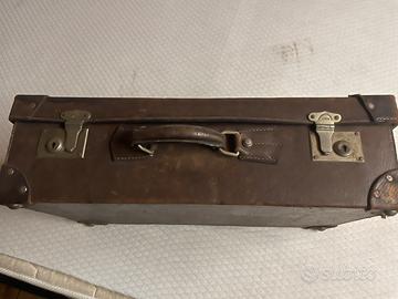 Valigia Vintage in Pelle - Anni '40/'50