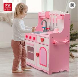 Cucina Giocattolo Legno Phoohi