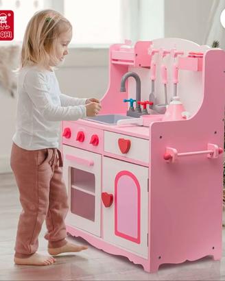 Cucina Giocattolo Legno Phoohi