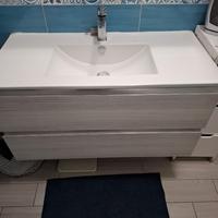 Mobile bagno con colonna