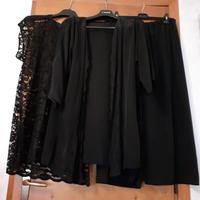 completo con pizzo e pantalone palazzo