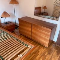 Mobile camera da letto con specchio