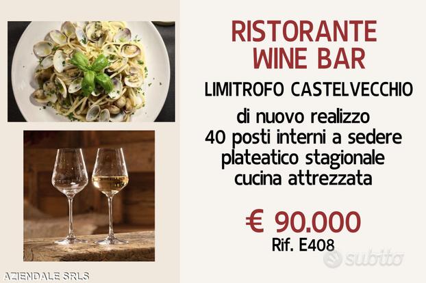 Aziendale - risto winebar limitrofo castelvecchio