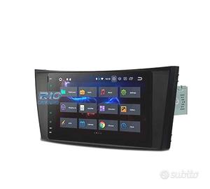 RADIO GPS ANDROID 12 PER MERCEDES W211 W219 CLS
