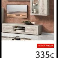 arredamento parete attrezzata 