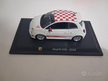 modellino auto 1/43 metro fiat 500 abarth 2008