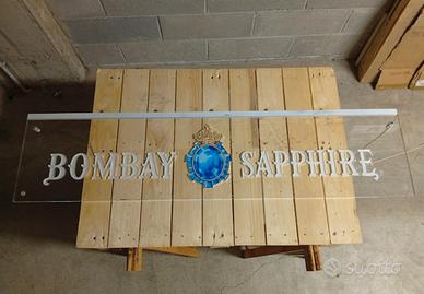 Insegna luminosa Bombay Sapphire
