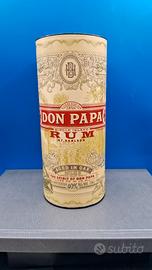 Scatola vuota cilindrica Rhum Don Papa