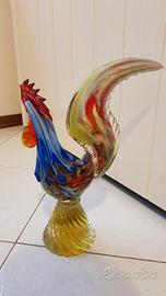 Gallo in vetro anni ‘60/’70