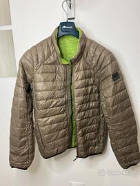 Piumino 100 grammi verde militare , taglia S