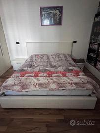 Letto contenitore con materasso 