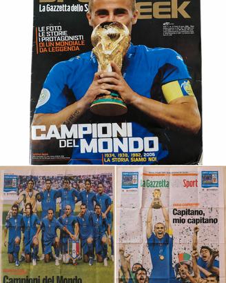 SportWeek  Italia CampioneMondo + Pagine Gazzetta