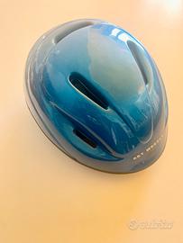Casco bici roller pattini Las road speed blu