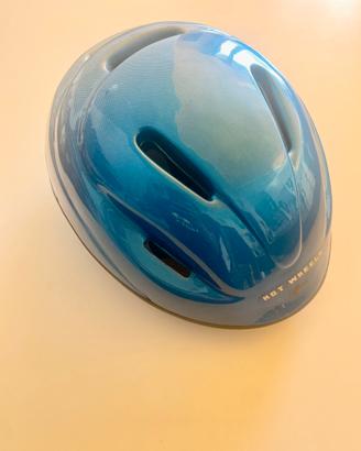 Casco bici roller pattini Las road speed blu