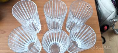 Bicchieri cristallo Baccarat.
