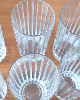 Bicchieri cristallo Baccarat.