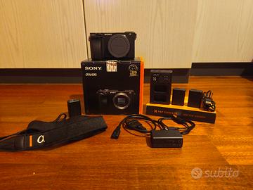 Sony a6400 + kit 2 batterie K&F