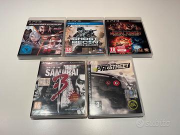 4 Giochi PlayStation 3
