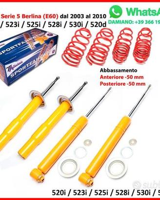 Assetto Sportivo Ammortizzatori Sportivi BMW 5 E60
