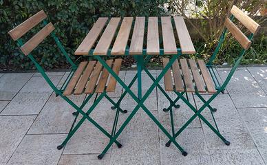 Tavolino Ikea Tarno con 2 sedie