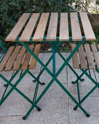 Tavolino Ikea Tarno con 2 sedie