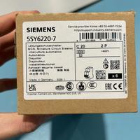 Interruttori magnetotermici 230V 20A Siemens