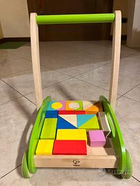 Cerrettino e set costruzioni in legno