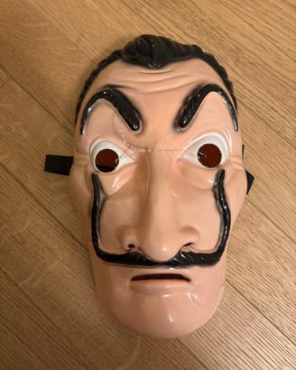 Maschera di Dalì-casa di carta