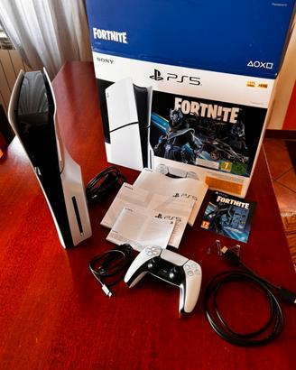 PS5 Slim con lettore + 2 controller + 10 giochi