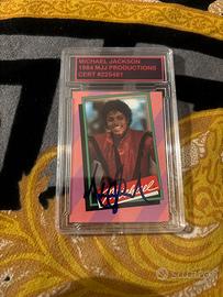 Carta da collezione Michael Jackson