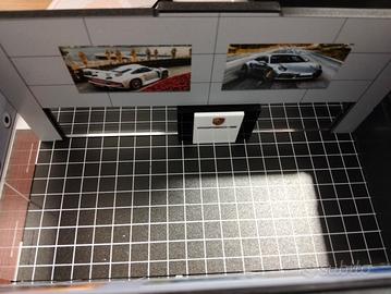 concessionaria porche 1:64