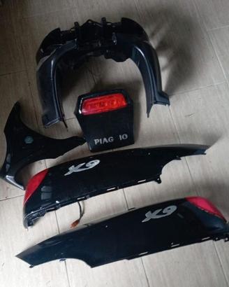 Carene piaggio x9