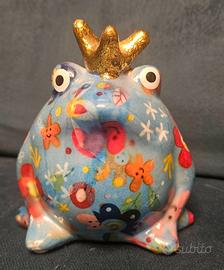 Salvadanaio Re Ranocchio Pomme Pidou