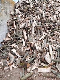 Legna di quercia e pino