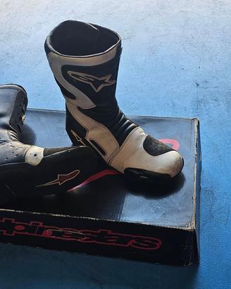 Stivali moto pelle taglia 45