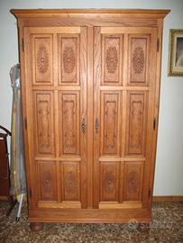 armadio in legno