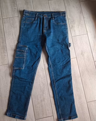 jeans cargo da lavoro 