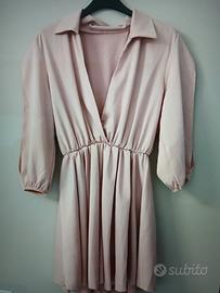 Vestito rosa / cipria
