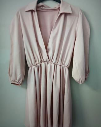 Vestito rosa / cipria