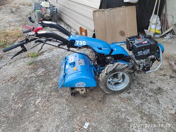 Motocoltivatore bcs 730 fresa ed aratro rotativo