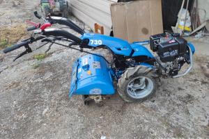 Motocoltivatore bcs 730 fresa ed aratro rotativo