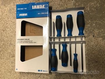 Serie di 6 giraviti torx Fervi