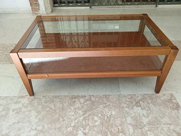 tavolino teca da collezioni