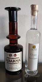 2 bottiglie GRAPPA vintage