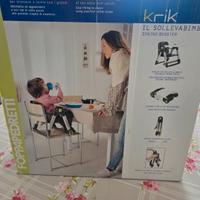 foppapedretti seggiolino pieghevole alzabimbo