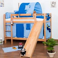 Letto a soppalco "Andi", faggio massello