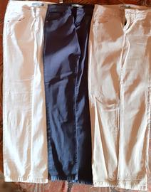 Pantaloni Alcott blue navy washed